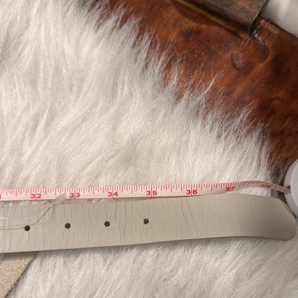 Elegant Cream Belt Bag - Picture 14 of 15